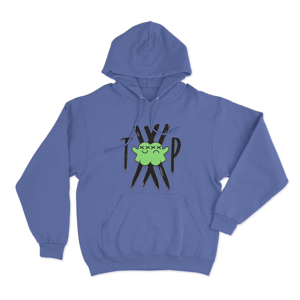Twin Paranormal Ghost Logo Unisex Hoodie Blue Twin Paranormal Ghost Logo Unisex Hoodie Blue