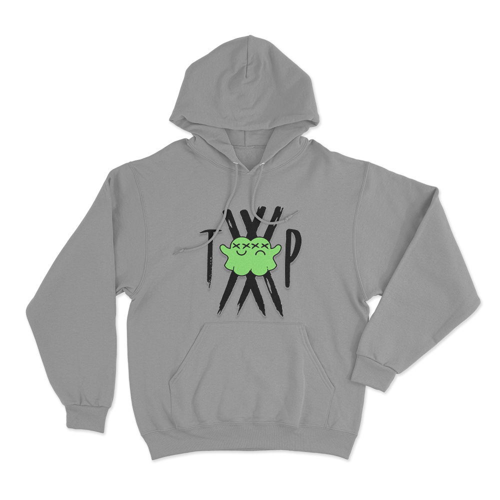 Twin Paranormal Ghost Logo Unisex Hoodie Grey Twin Paranormal Ghost Logo Unisex Hoodie Grey