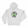 Twin Paranormal Ghost Logo Unisex Hoodie White