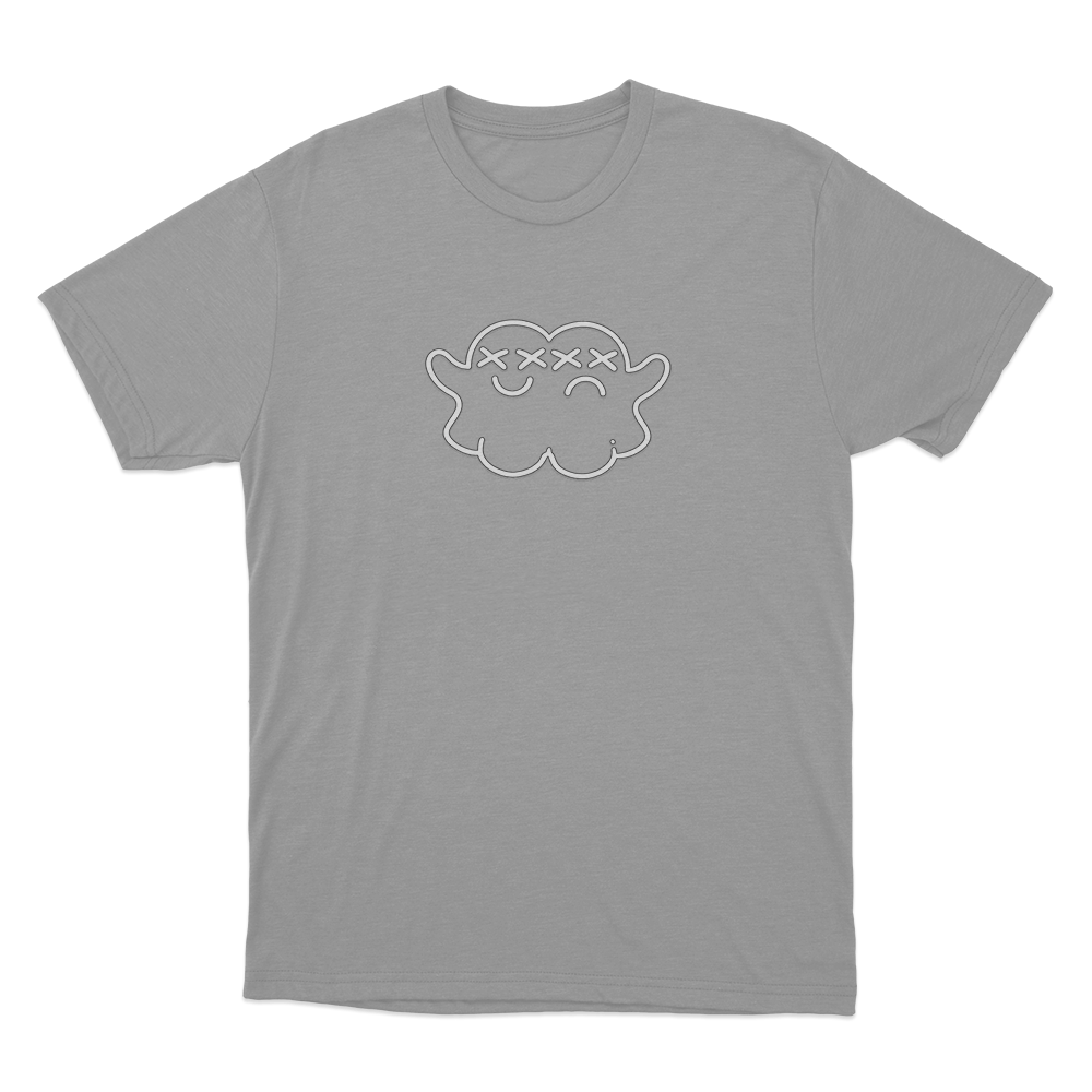Twin Paranormal Ghost Outline Logo Unisex T Shirt Grey Twin Paranormal Ghost Outline Logo Unisex T Shirt Grey