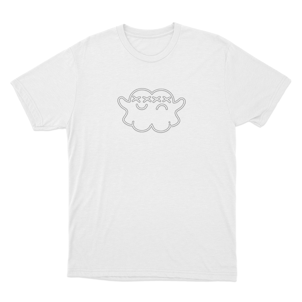 Twin Paranormal Ghost Outline Logo Unisex T Shirt White Twin Paranormal Ghost Outline Logo Unisex T Shirt White
