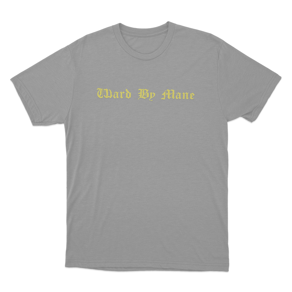 Ward By Mane Unisex T Shirt Grey Ward By Mane Unisex T Shirt Grey