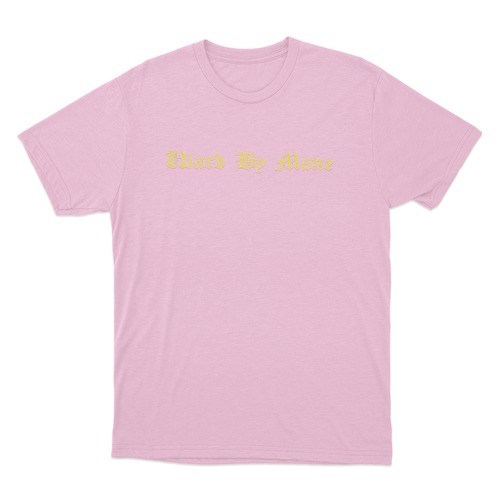 Ward By Mane Unisex T Shirt Pink Ward By Mane Unisex T Shirt Pink