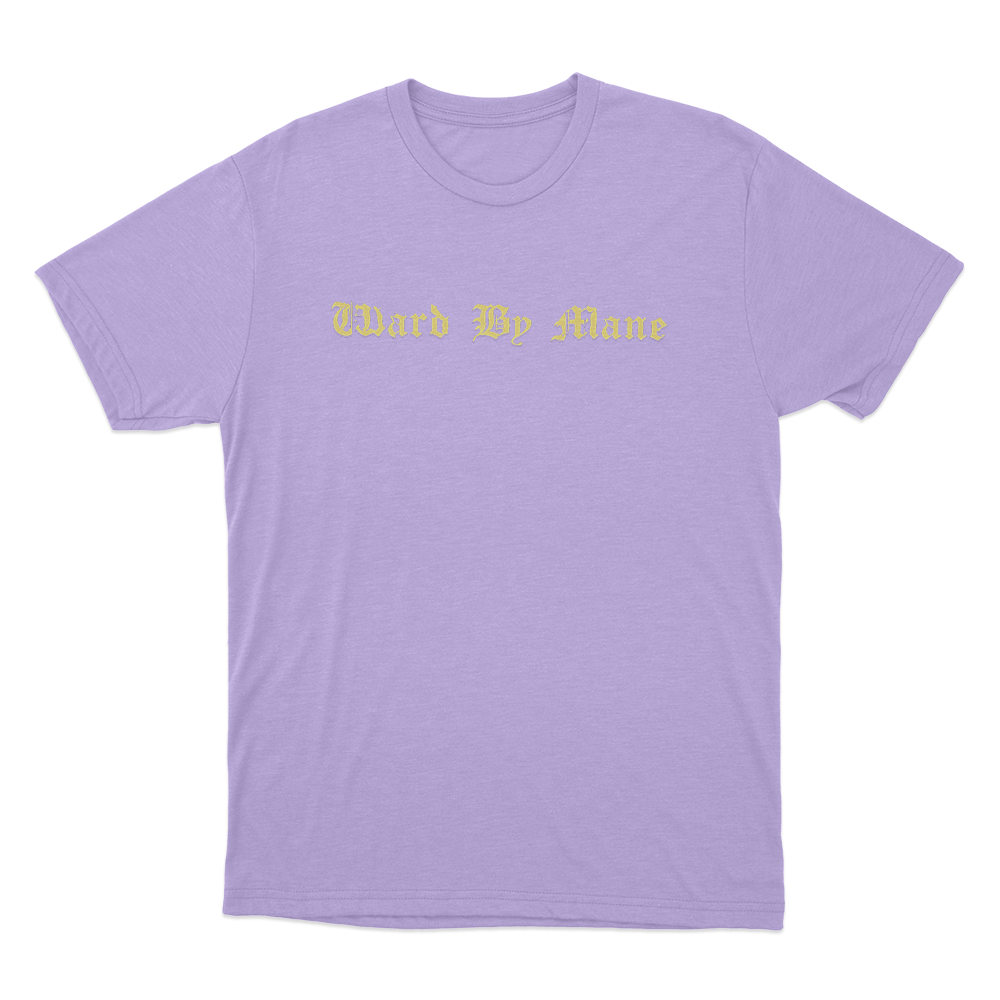 Ward By Mane Unisex T Shirt Purple Ward By Mane Unisex T Shirt Purple