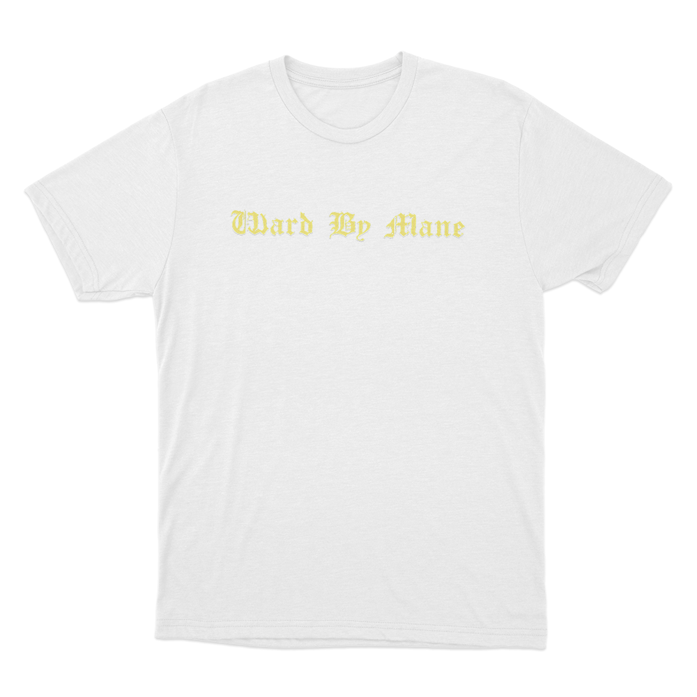 Ward By Mane Unisex T Shirt White Ward By Mane Unisex T Shirt White
